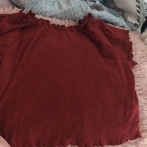 off the shoulder top